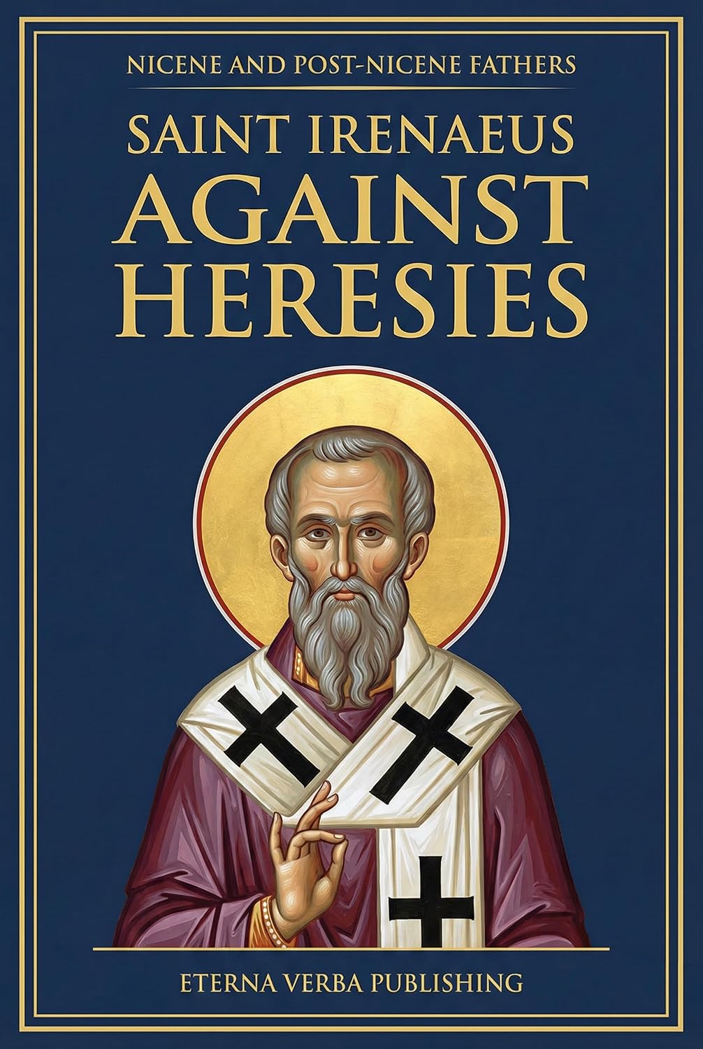 Cover of Against Heresies by Irenaeus